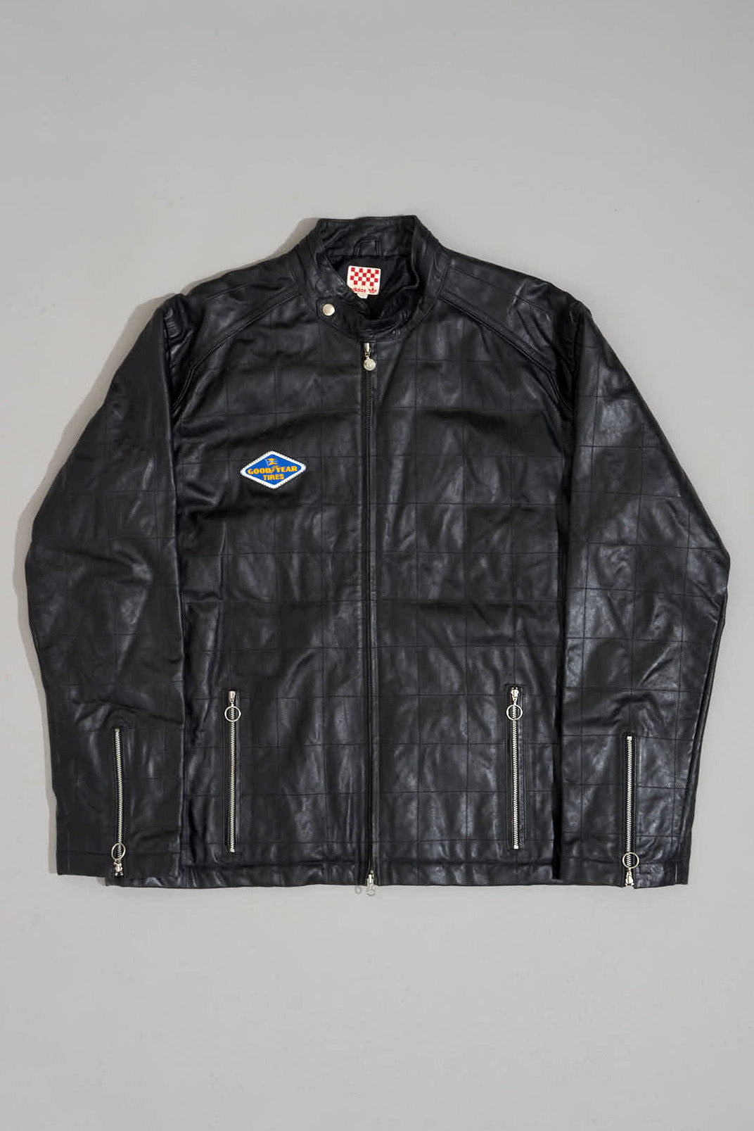GOODYEARS ADIDAS LEATHER Jacket - XXL