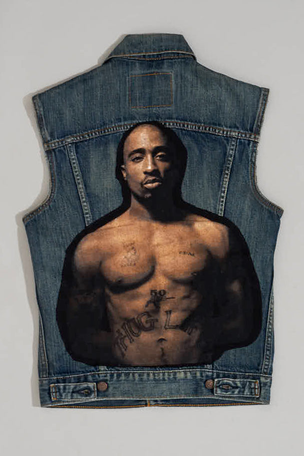 LEVIS DENIM TUPAC Vest - XS