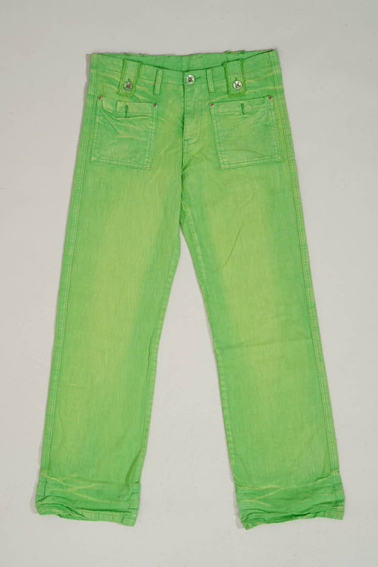KIOSK LIMITED GREEN Trousers - L
